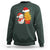 Funny Snowman Decorating French Fries Sweatshirt Christmas Gift - Wonder Print Shop