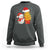 Funny Snowman Decorating French Fries Sweatshirt Christmas Gift - Wonder Print Shop