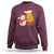 Funny Snowman Decorating French Fries Sweatshirt Christmas Gift - Wonder Print Shop