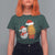 Funny Snowman Decorating French Fries T Shirt For Women Christmas Gift - Wonder Print Shop