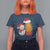 Funny Snowman Decorating French Fries T Shirt For Women Christmas Gift - Wonder Print Shop
