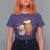 Funny Snowman Decorating French Fries T Shirt For Women Christmas Gift - Wonder Print Shop