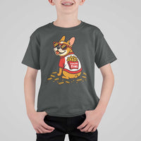 Frenchie Fries T Shirt For Kid Funny French Bulldog Lover Gift - Wonder Print Shop