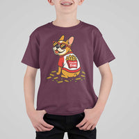 Frenchie Fries T Shirt For Kid Funny French Bulldog Lover Gift - Wonder Print Shop