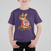 Frenchie Fries T Shirt For Kid Funny French Bulldog Lover Gift - Wonder Print Shop