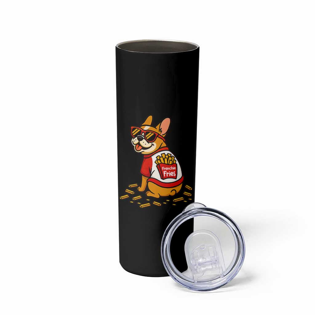 Frenchie Fries Skinny Tumbler Funny French Bulldog Lover Gift