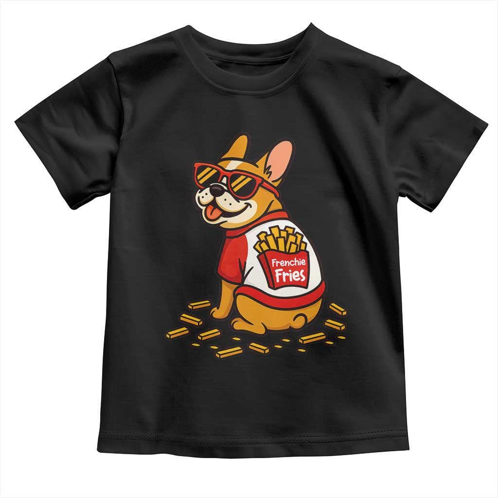 Frenchie Fries Toddler T Shirt Funny French Bulldog Lover Gift - Wonder Print Shop