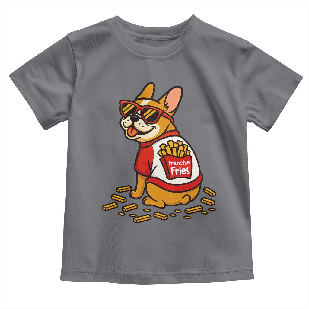 Frenchie Fries Toddler T Shirt Funny French Bulldog Lover Gift - Wonder Print Shop