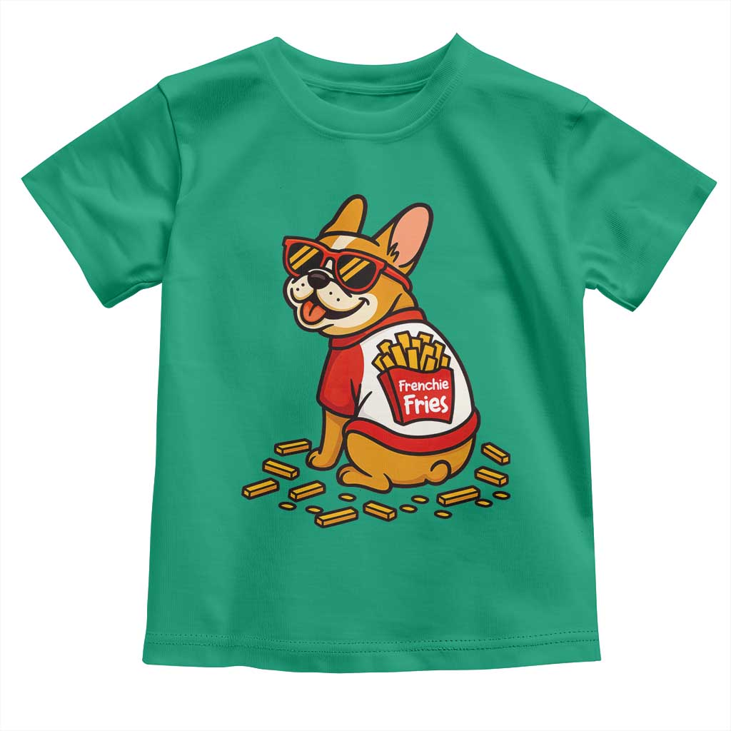 Frenchie Fries Toddler T Shirt Funny French Bulldog Lover Gift - Wonder Print Shop