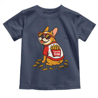 Frenchie Fries Toddler T Shirt Funny French Bulldog Lover Gift - Wonder Print Shop
