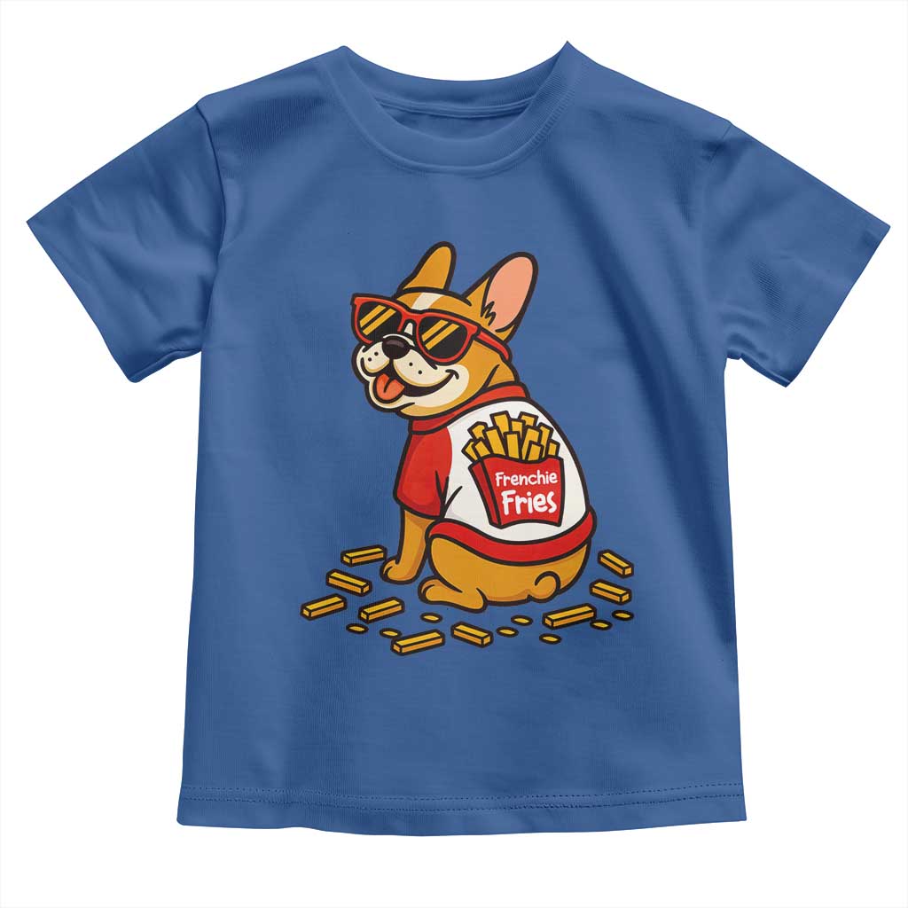 Frenchie Fries Toddler T Shirt Funny French Bulldog Lover Gift - Wonder Print Shop