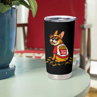 Frenchie Fries Tumbler Cup Funny French Bulldog Lover Gift