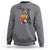 Funny Bonjour French Fries Sweatshirt Pitbull Dog Gift - Wonder Print Shop