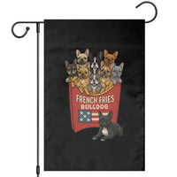 Funny French Fries Bulldog Garden Flag Dog Lover Gift - Wonder Print Shop