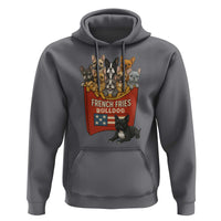 Funny French Fries Bulldog Hoodie Dog Lover Gift - Wonder Print Shop