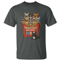 Funny French Fries Bulldog T Shirt Dog Lover Gift - Wonder Print Shop