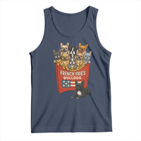 Funny French Fries Bulldog Tank Top Dog Lover Gift - Wonder Print Shop