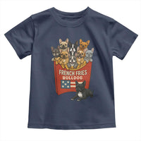 Funny French Fries Bulldog Toddler T Shirt Dog Lover Gift - Wonder Print Shop