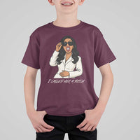 Funny Attitude Sarcasm T Shirt For Kid I Called Her A Bitch - Wonder Print Shop