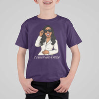 Funny Attitude Sarcasm T Shirt For Kid I Called Her A Bitch - Wonder Print Shop