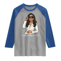 Funny Attitude Sarcasm Raglan Shirt I Called Her A Bitch - Wonder Print Shop