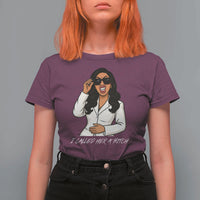 Funny Attitude Sarcasm T Shirt For Women I Called Her A Bitch - Wonder Print Shop