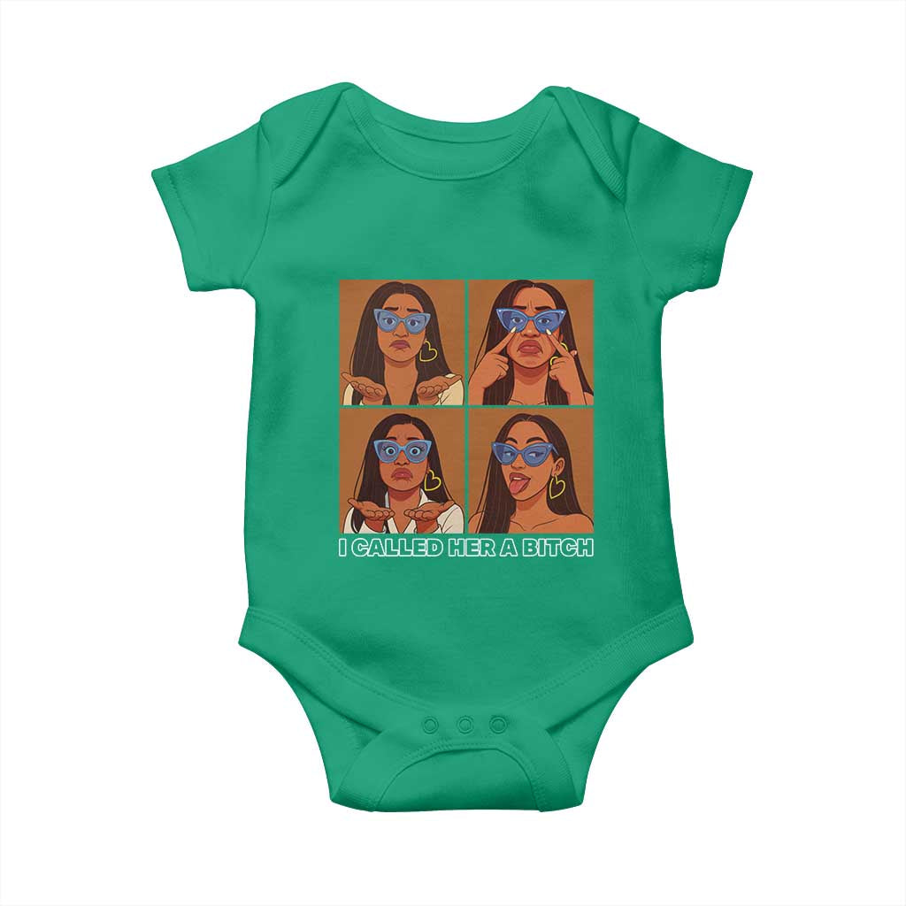 I Called Her A Bitch Baby Onesie Funny Court Sarcasm - Wonder Print Shop