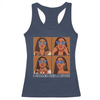 I Called Her A Bitch Racerback Tank Top Funny Court Sarcasm - Wonder Print Shop