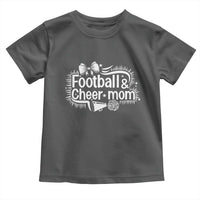 Football And Cheer Mom Quote Toddler T Shirt Sport Cheerleading Season Gift - Wonder Print Shop