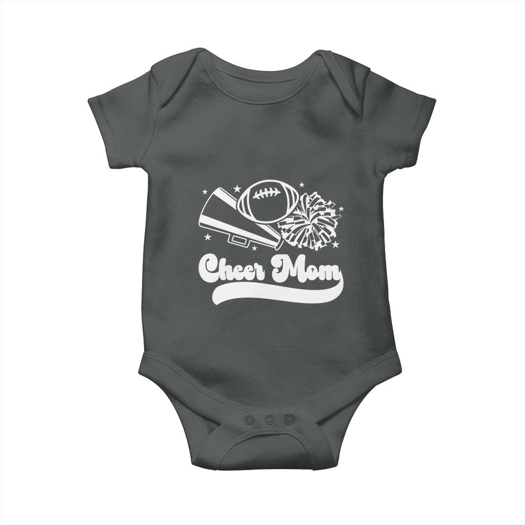Cheer Mom Football Game Day Baby Onesie Cheerleader Team Spirit Gift - Wonder Print Shop