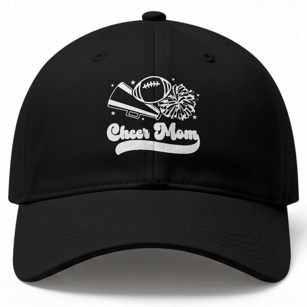 Cheer Mom Football Game Day Baseball Cap Cheerleader Team Spirit Gift