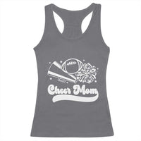 Cheer Mom Football Game Day Racerback Tank Top Cheerleader Team Spirit Gift - Wonder Print Shop