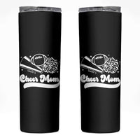 Cheer Mom Football Game Day Skinny Tumbler Cheerleader Team Spirit Gift - Wonder Print Shop