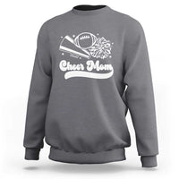 Cheer Mom Football Game Day Sweatshirt Cheerleader Team Spirit Gift - Wonder Print Shop