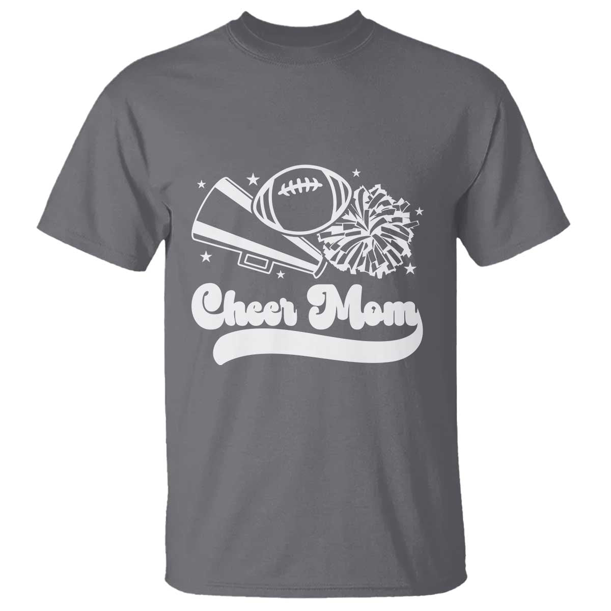 Cheer Mom Football Game Day T Shirt Cheerleader Team Spirit Gift - Wonder Print Shop