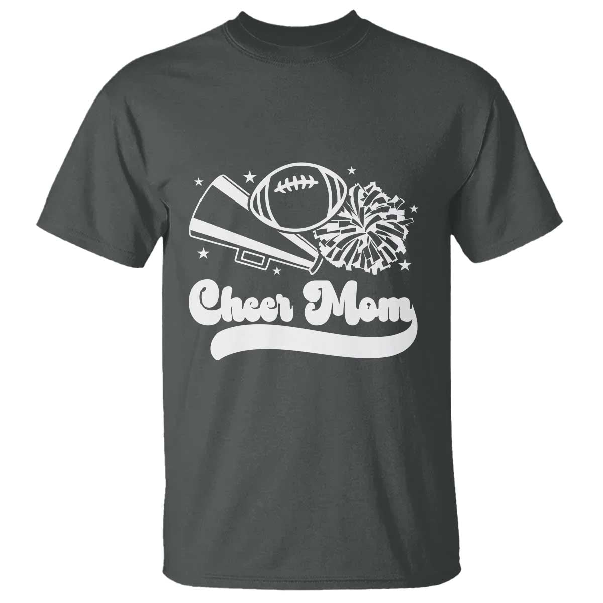 Cheer Mom Football Game Day T Shirt Cheerleader Team Spirit Gift - Wonder Print Shop