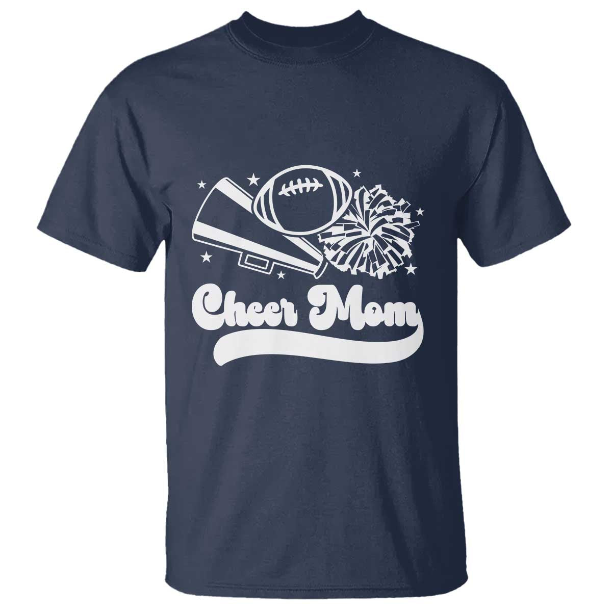 Cheer Mom Football Game Day T Shirt Cheerleader Team Spirit Gift - Wonder Print Shop