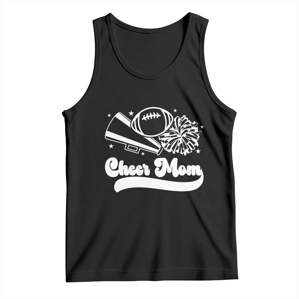 Cheer Mom Football Game Day Tank Top Cheerleader Team Spirit Gift - Wonder Print Shop