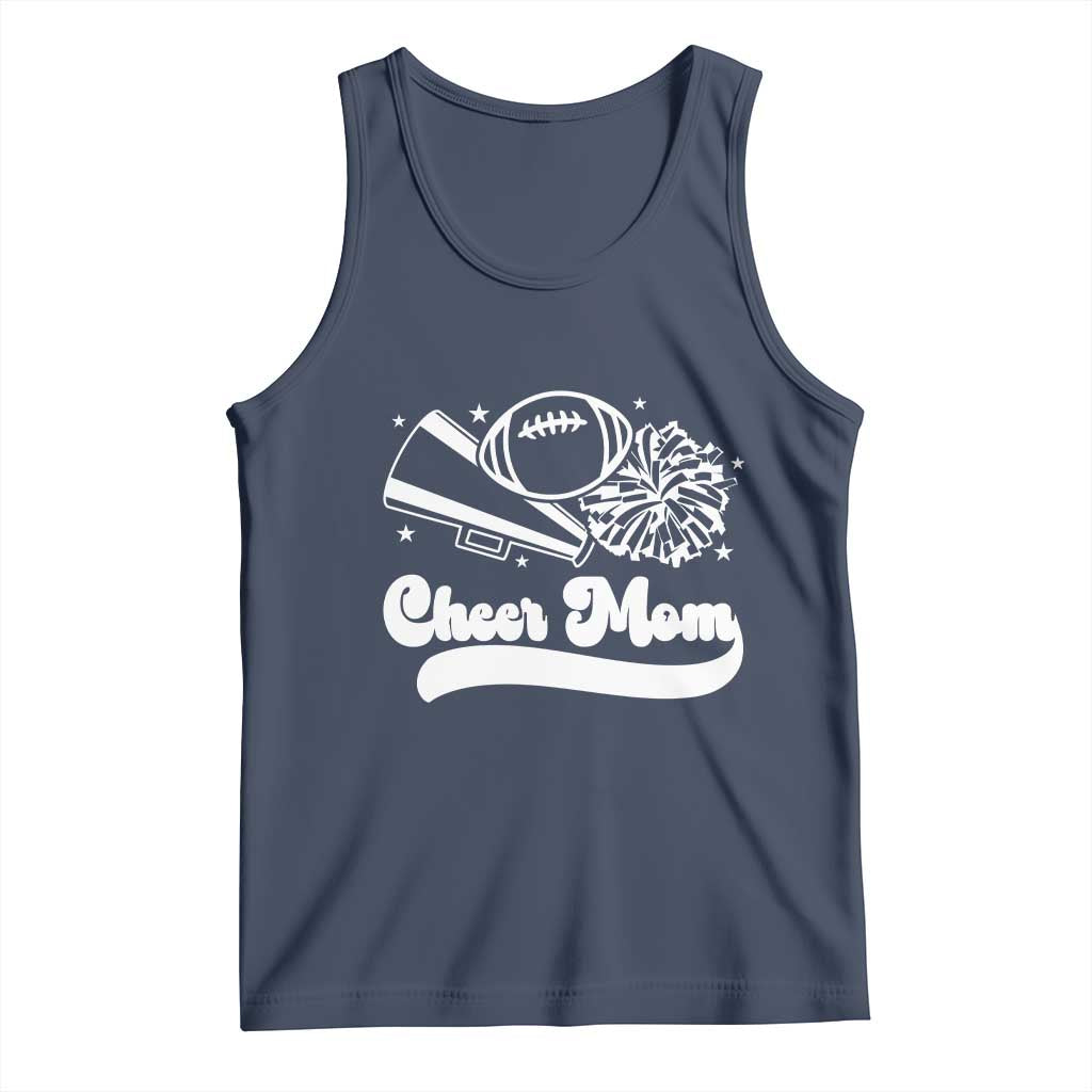 Cheer Mom Football Game Day Tank Top Cheerleader Team Spirit Gift - Wonder Print Shop
