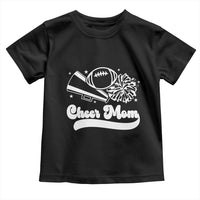 Cheer Mom Football Game Day Toddler T Shirt Cheerleader Team Spirit Gift - Wonder Print Shop