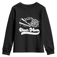 Cheer Mom Football Game Day Youth Sweatshirt Cheerleader Team Spirit Gift - Wonder Print Shop