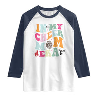 In My Cheer Mom Era Raglan Shirt Cheerleading Gift - Wonder Print Shop