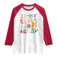 In My Cheer Mom Era Raglan Shirt Cheerleading Gift - Wonder Print Shop