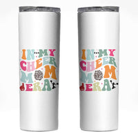 In My Cheer Mom Era Skinny Tumbler Cheerleading Gift - Wonder Print Shop