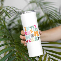 In My Cheer Mom Era Skinny Tumbler Cheerleading Gift - Wonder Print Shop