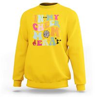 In My Cheer Mom Era Sweatshirt Cheerleading Gift - Wonder Print Shop