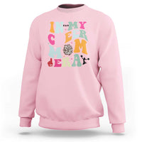 In My Cheer Mom Era Sweatshirt Cheerleading Gift - Wonder Print Shop