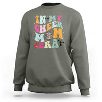 In My Cheer Mom Era Sweatshirt Cheerleading Gift - Wonder Print Shop