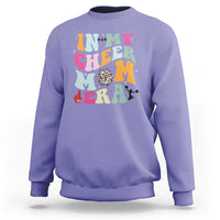 In My Cheer Mom Era Sweatshirt Cheerleading Gift - Wonder Print Shop