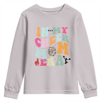In My Cheer Mom Era Youth Sweatshirt Cheerleading Gift - Wonder Print Shop